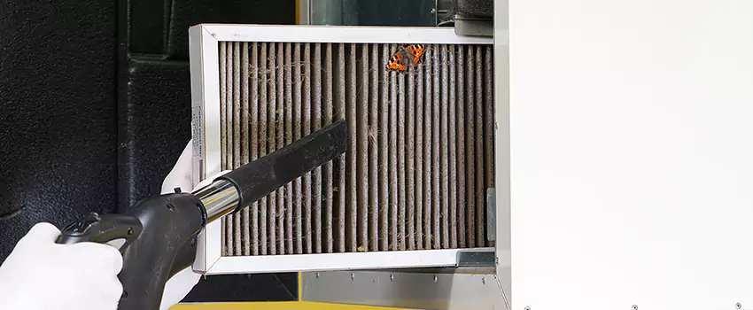Clogged Air Duct Cleaning Process in Hamilton, OH