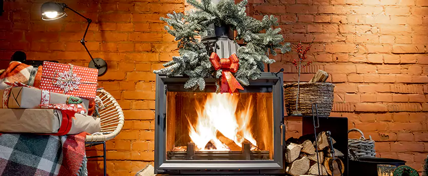 Travis Industries Linear Gas Fireplace Installation in Hamilton, Ohio
