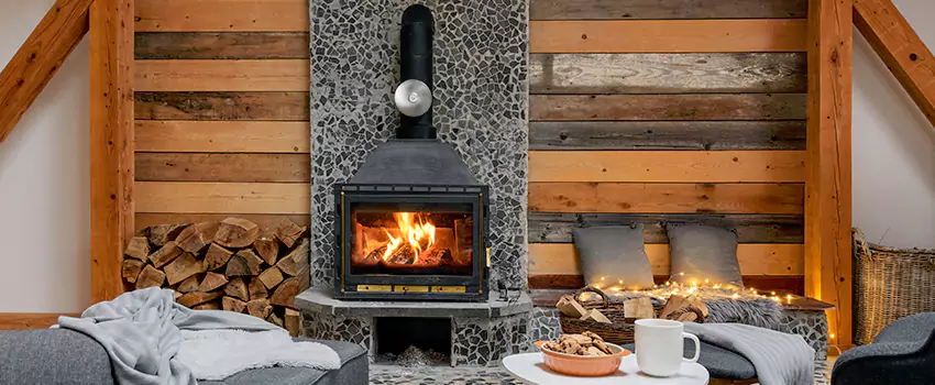 Thelin Hearth Products Direct Vent Gas Stove Fireplace Inspection in Hamilton, Ohio